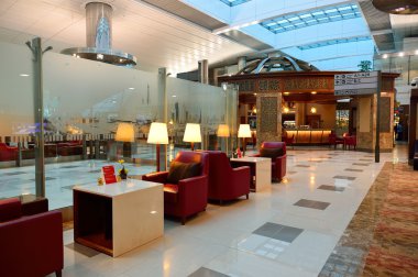 Emirlikleri iş sınıfının lounge iç