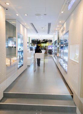 interior of the Landmark shopping mall