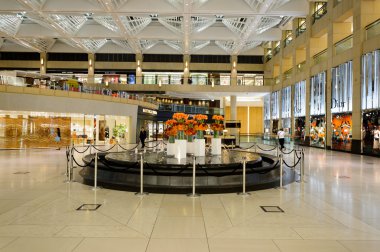 interior of the Landmark shopping mall