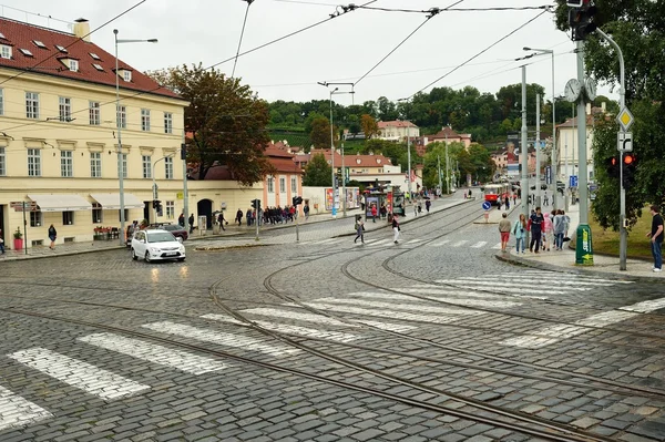 Gator i Prag, Tjeckien — Stockfoto