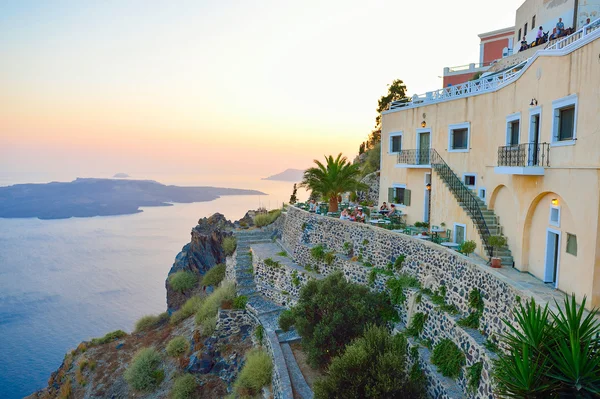 Architecture de l'île de Santorin — Photo