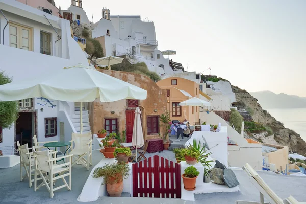 Santorini architecture in Greece — Stock Photo, Image