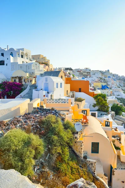 Santorini Insel am Morgen — Stockfoto