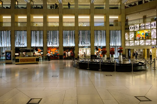 Interior of the Landmark shopping mall — Φωτογραφία Αρχείου