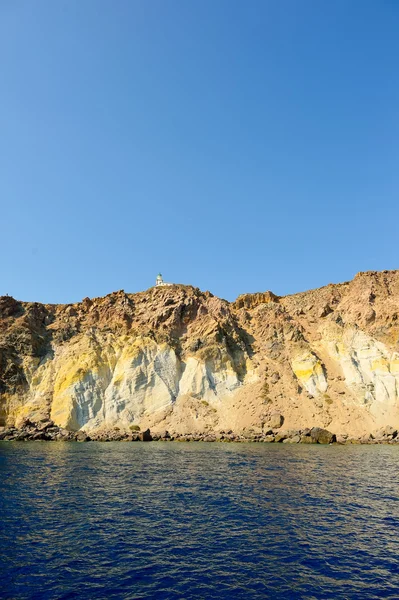 Kijk op Santorini eiland — Stockfoto