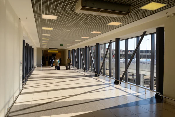 Міжнародний аеропорт Шереметьєво — стокове фото