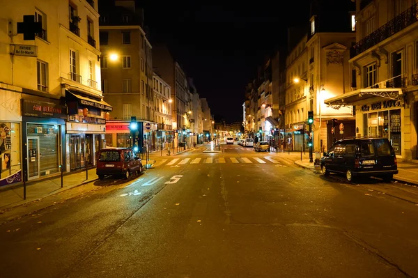 Paris à noite, França — Fotografia de Stock