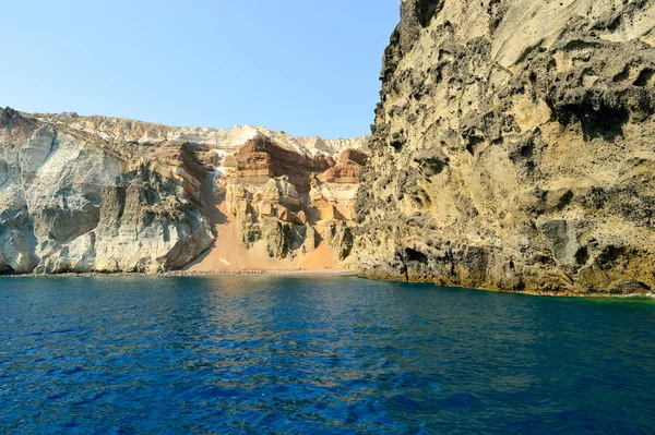 Kijk op Santorini eiland — Stockfoto