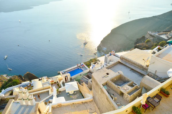 Architecture de l'île de Santorin — Photo