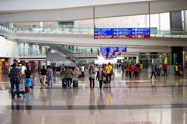 Hong Kong International Airport interior — Stock Photo, Image