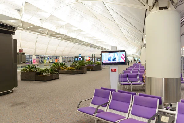 Aeropuerto Internacional de Hong Kong interior —  Fotos de Stock