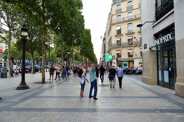 Paris sokakları., Fransa — Stok fotoğraf