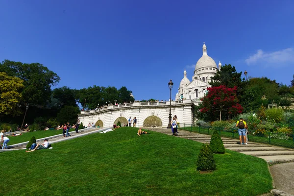 Vista de Sacre-Cceur., París —  Fotos de Stock