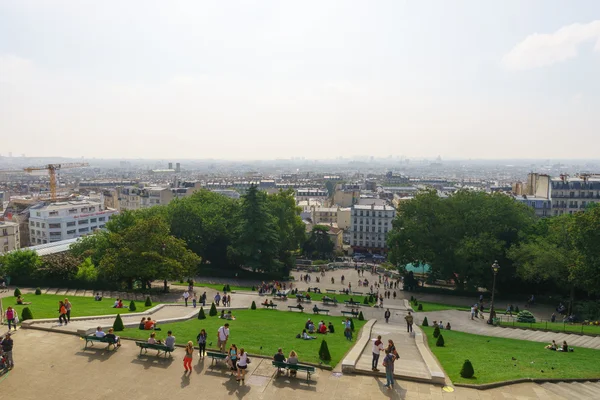 サクレセル大聖堂からパリの街並み — ストック写真