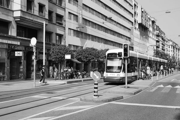 Centro de Genebra, Suíça — Fotografia de Stock