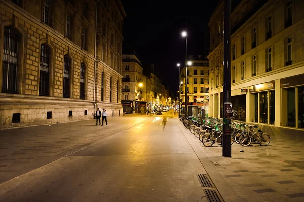 Paris på natten, Frankrike — Stockfoto