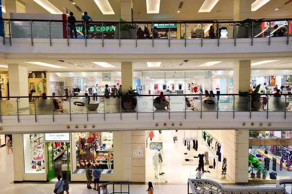 Intérieur du centre commercial à Bangkok — Photo