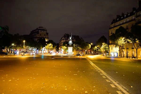 Parijs bij nacht, Frankrijk — Stockfoto