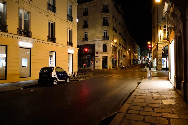 Paříž v noci, Francie — Stock fotografie