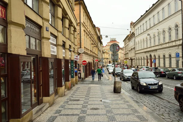 街道的布拉格，捷克共和国 — 图库照片