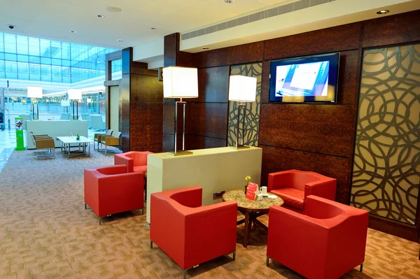Emirate Business Class Lounge Interieur — Stockfoto