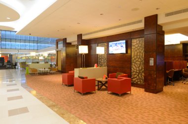 Emirlikleri iş sınıfının lounge iç