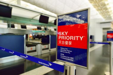 Hong Kong Havaalanı iç detay