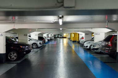 Underground parking in Nice