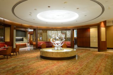 Emirlikleri iş sınıfının lounge iç