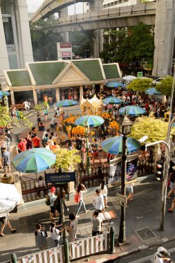 Bangkok şehir sokaklarında