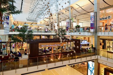 Bangkok alışveriş merkezi iç