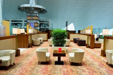 Emirlikleri iş sınıfının lounge iç