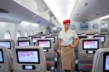 Emirlikleri Airbus A380 mürettebat üyesi