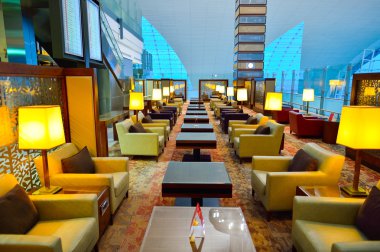Emirlikleri iş sınıfının lounge iç