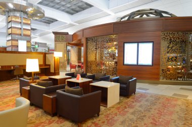 Emirlikleri iş sınıfının lounge iç