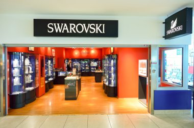 Havaalanında Swarovski mağazası