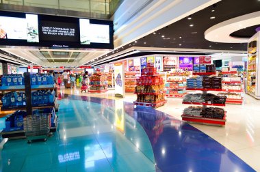 Interior of Dubai Duty Free