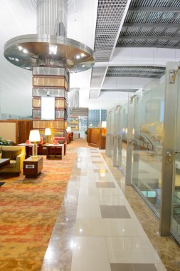 Emirlikleri iş sınıfının lounge iç