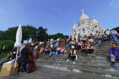 Sacre-Cceur, Paris manzarası