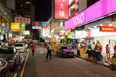 Gece Mong Kok alanı