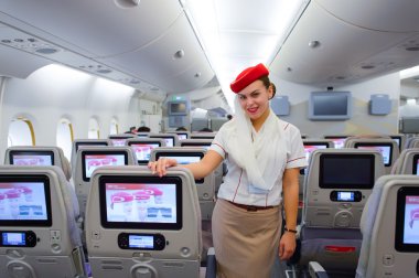 Emirlikleri Airbus A380 mürettebat üyesi