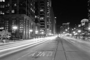 Chicago downtown geceleri