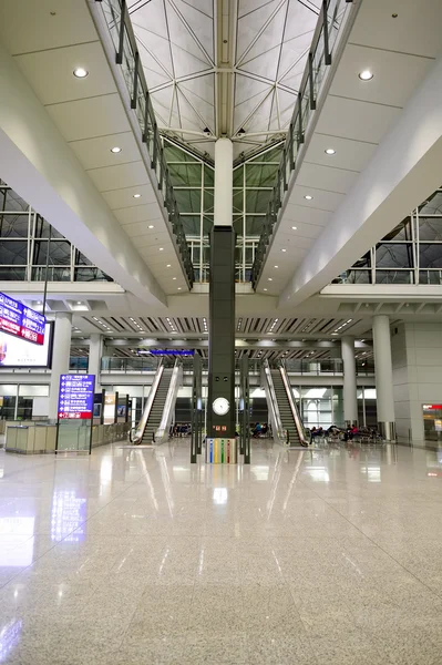 Hong kong mezinárodní letiště interiér — Stock fotografie