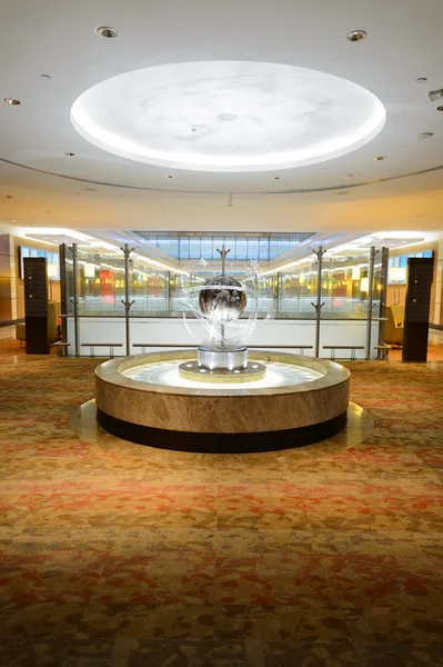 Emiráty obchodní třídy salonek interiér — Stock fotografie