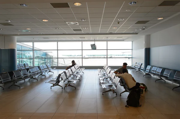 Aeroporto de Praga interior — Fotografia de Stock