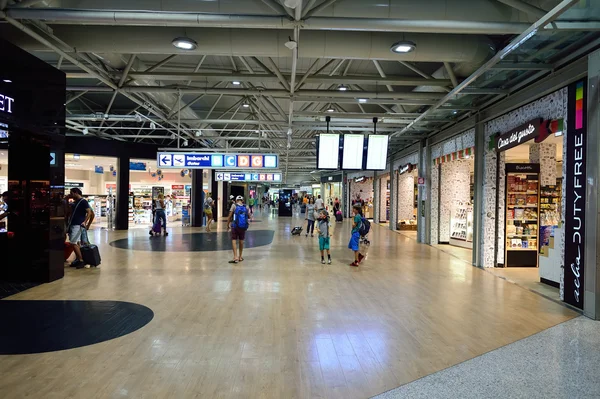 Fiumicino Airport interior — Stock fotografie