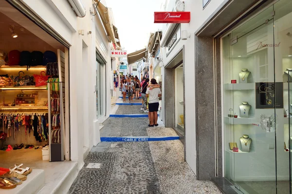 Calles de Santorini. Santorini — Foto de Stock