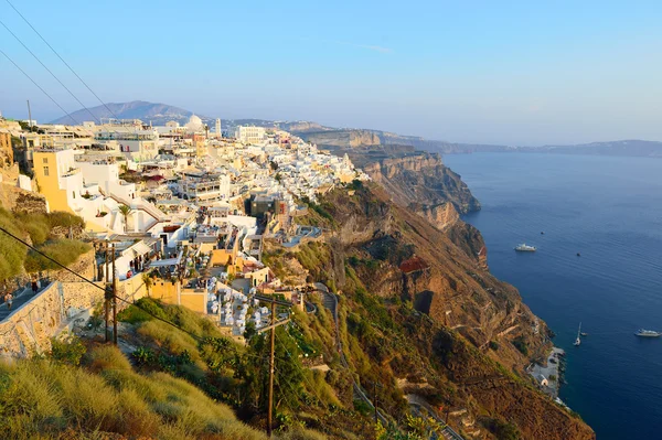 Santorini island architecture. — Stock Photo, Image