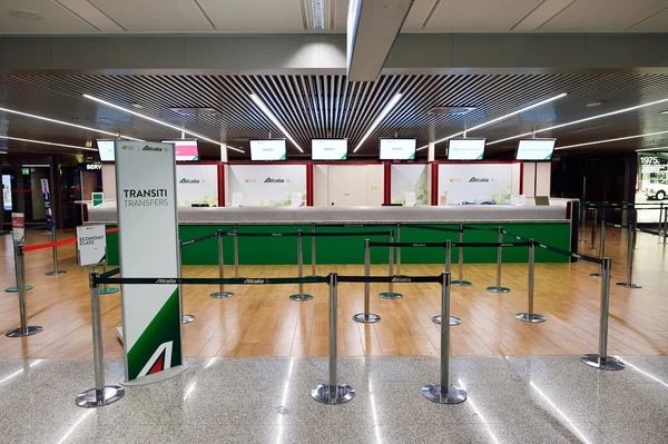 Fiumicino Airport interior — Φωτογραφία Αρχείου