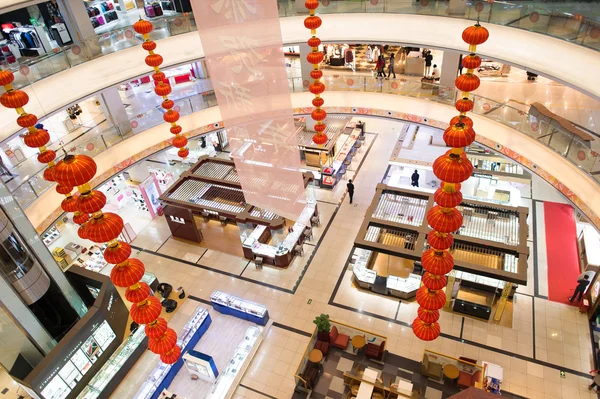 Shopping center interior in ShenZhen — 图库照片